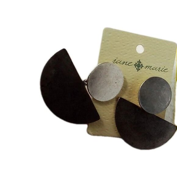Jane Marie GeoMetric Style Earrings Crazy Funky Cool Great‎ For Any Occasion - Picture 1 of 12